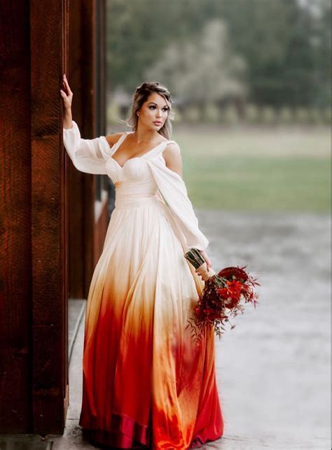 18 Beautiful Ombre Wedding Dresses ~ Kiss The Bride Magazine