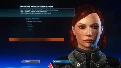 Mass Effect How To Make A Good Looking Female Shepard Youtube