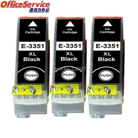 Cartucho De Tinta Para Impresora Epson T3351 33XL Recambio De Tinta