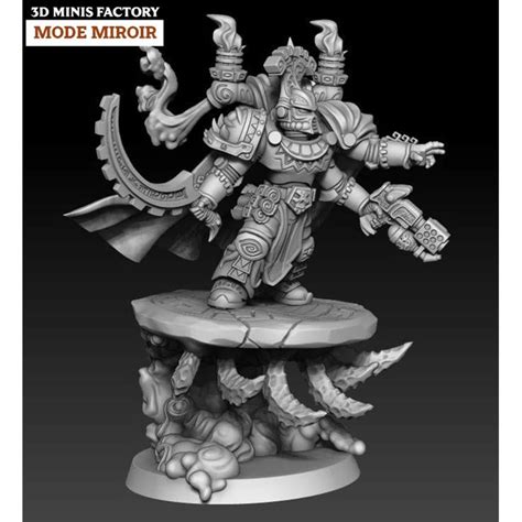 1k Hijos Exsorcerer B From Dmg Miniatures 1k Hikos Monstrous Cavalry