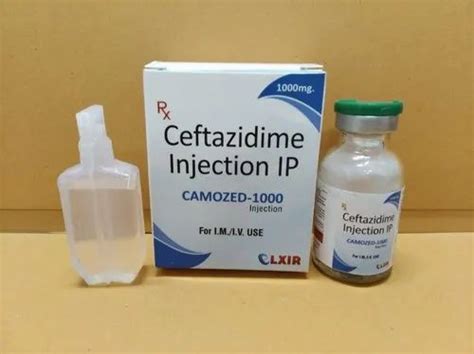 Camozed Ceftazidime Injection Ip Mg Monopack With Wfi