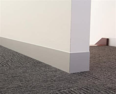 AluBase Flush Aluminum Baseboards Skirting Baseboards Modern