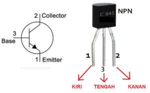 Cara Kerja Transistor Bipolar BJT Saklar Penguat Sinyal