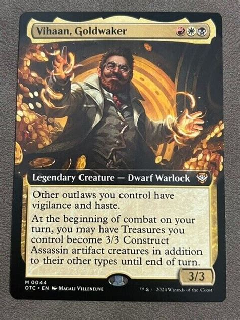 Vihaan Goldwaker Mtg Commander Outlaws Of Thunder Junction Mythic