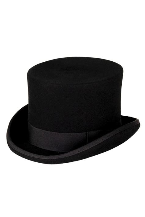 Luxe Hoge Hoed Zwart Hoog Model Tophat Heren Dames Kopen