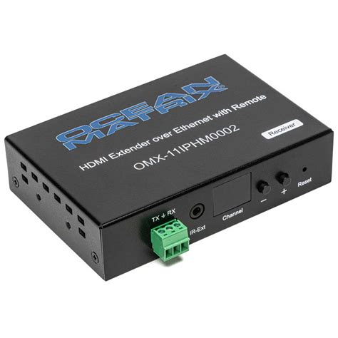 Ocean Matrix Omx 11iphm0002 H264 1080p60 Hdmi Over Ip Extender With Poe Rs 232 Ir Receiver Only