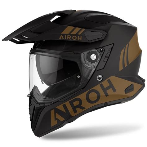 Casco Touring Airoh Commander Oro Opaco