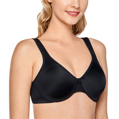 Delimira Womens Minimizer Bra Full Figure Non Padded Underwire Full Large Busts Ebay