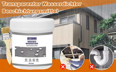 Transparenter Wasserdichter Beschichtungsmittel 300g Wasserdichte