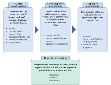 Steps Of Quantitative Risk Assessment Addressing Human Health Risks Download Scientific Diagram