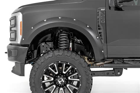 Pocket Fender Flares Ford F 250 F 350 Super Duty 2WD 4WD 2023