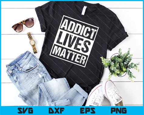 Narcotics Anonymous Addict Lives Matter Aa Na Svg Files Creativeusarts