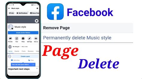 Facebook Page Kaise Delete Kare How To Delete Facebook Page Youtube