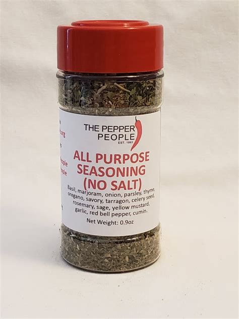 All Purpose Seasoning No Salt