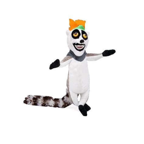 Pelúcia Rei Julien Madagascar 20cm Antialérgico em Promoção na Americanas