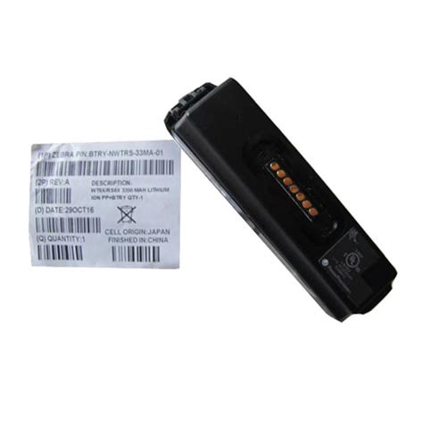 3 6V ZEBRA WT6000 Batterie Pour Zebra Symbol BTRY NWTRS 33MA 01