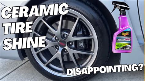 Meguiars Hybrid Ceramic Tire Shine Review Youtube