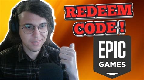 How To Redeem Epic Games Code Youtube