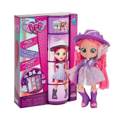 Cry Babies Bff Katie Fashion Doll With 9+ Surprises : Target