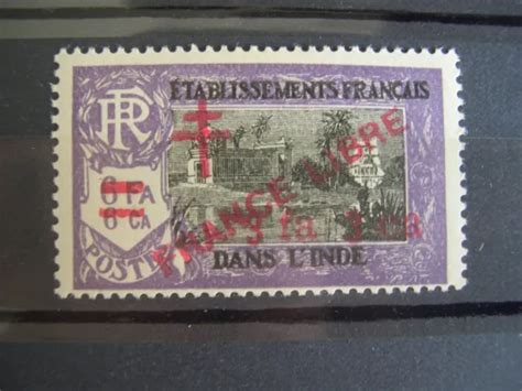 Timbres Colonies Francaises Inde N Eur Picclick Fr