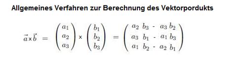 Vektorprodukt Und Skalarprodukt Herleitung Und Grundlagen