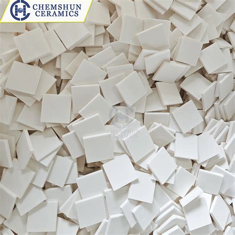 High Hardness Alumina Ceramic Mosaic Tile For Wear Resistance Mining