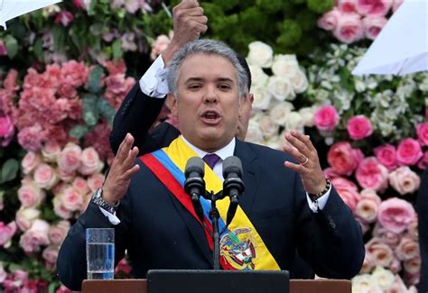 Presidente de Colombia Iván Duque dice que evaluará los diálogos de paz con ELN en los próximos ...