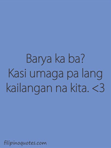 Funny Love Pick Up Lines In Tagalog Tagalog Love Quotes