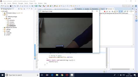 How To Capture Image In Java Using Opencv With Webcam Codespeedy