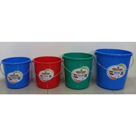 Orocan Pail With Cover 10l12l16l24l Shopee Philippines