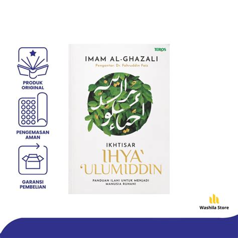 Jual Buku Terjemah Kitab IKHTISAR Ihya Ulumuddin Karya Monumental