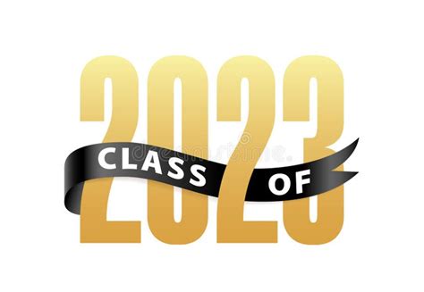 Class 2023 Gold Stock Illustrations 443 Class 2023 Gold Stock