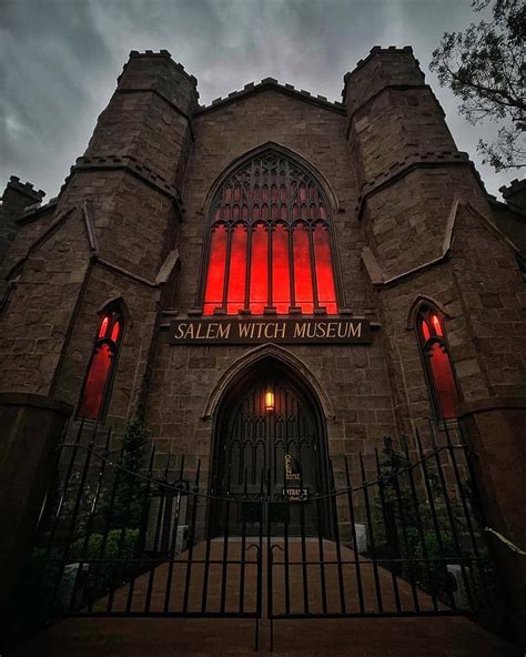 Halloweencreepers On Instagram “this Is The Salem Witch Museum Originally Built In The 1840