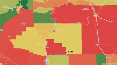 The Safest And Most Dangerous Places In Washakie County Wy Crime Maps