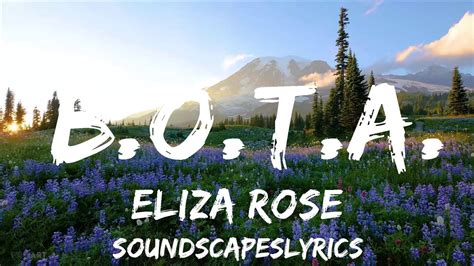 Eliza Rose B O T A Baddest Of Them All Lyrics 25mins Of Best