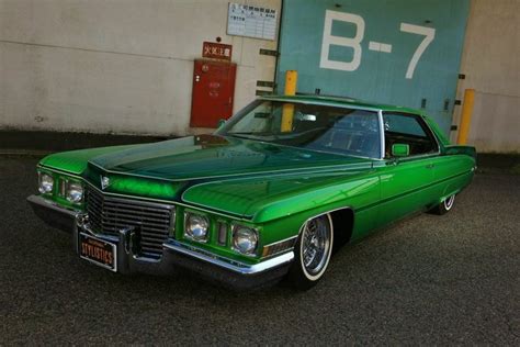 1972 CADILLAC STAR EMERALD Cadillac Lowriders Roof Paint