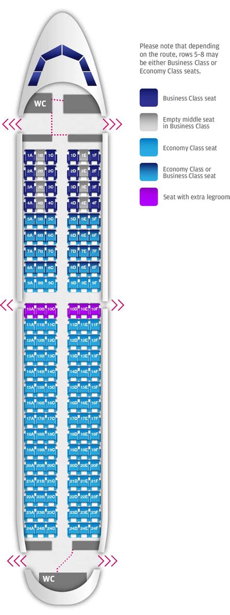 Airbus A319 Seating