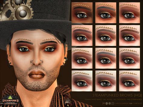 The Sims Resource Steampunked Brows HQ