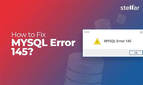 Fix MySQL Is Marked As Crashed And Should Be Repaired