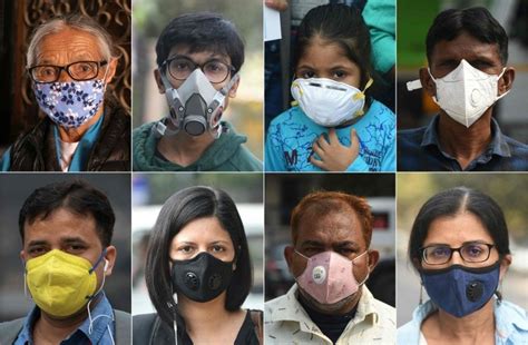 Delhi Air Eating Berries And Wearing Masks To Beat Pollution Bbc News