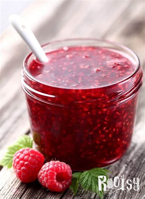 Homemade Vanilla Raspberry Jam Rootsy Network