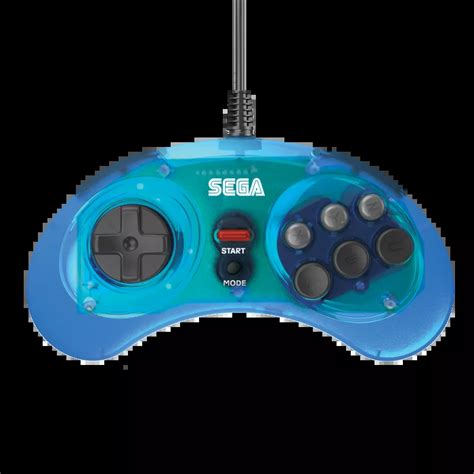 Retro Bit Sega Mega Drive 6 Button Arcade Pad Usb