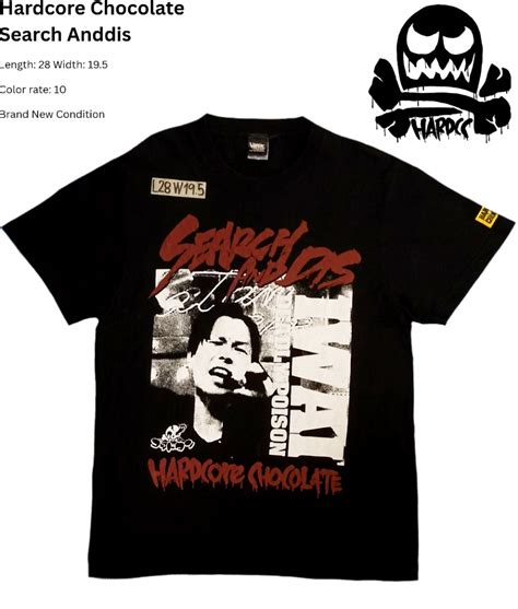 Hardcore Chocolate Men S Fashion Tops Sets Tshirts Polo Shirts On Carousell