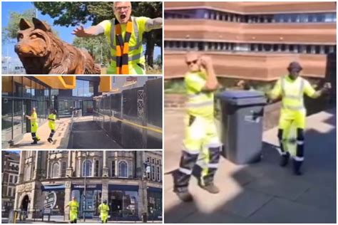 Dancing Wolverhampton binmen go viral in Australia - Birmingham Live