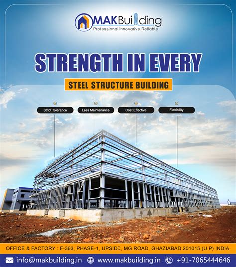 Steel Building Manufacturers In India Makbuildings