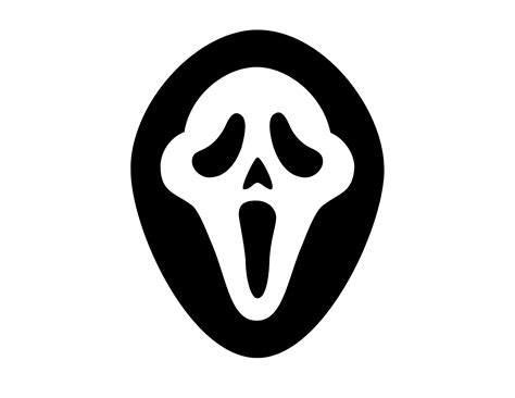 Scream Pumpkin Carving Stencil (FREE PRINTABLE)