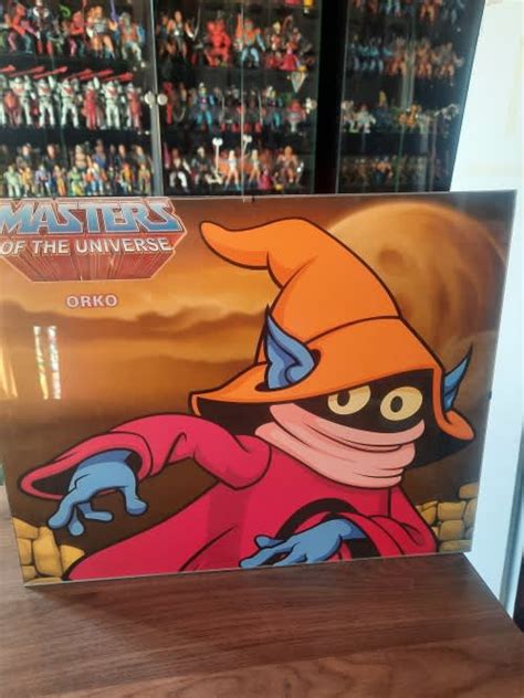 Comic Book Motu Framed Picture Orko Of He Man Masters Of The