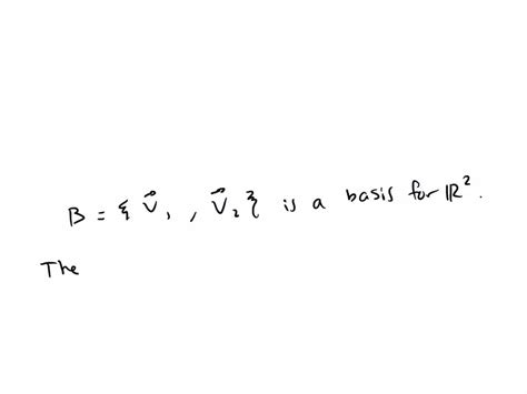 Solved Consider A Linear Transformation T X⃗ A X⃗ From ℝ 2 To ℝ 2