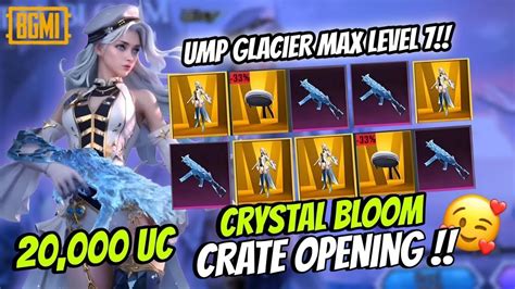 Ump Glacier Crate Opening Tips In Bgmi Pubg Mobile M A Glacier