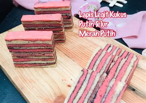 Resep Lapis Legit Kukus Putih Telur MerahPutih Oleh Anif Agustina